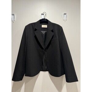 High Quality Handmade Black Blazer Jacket Toteme Frankie Shop Style